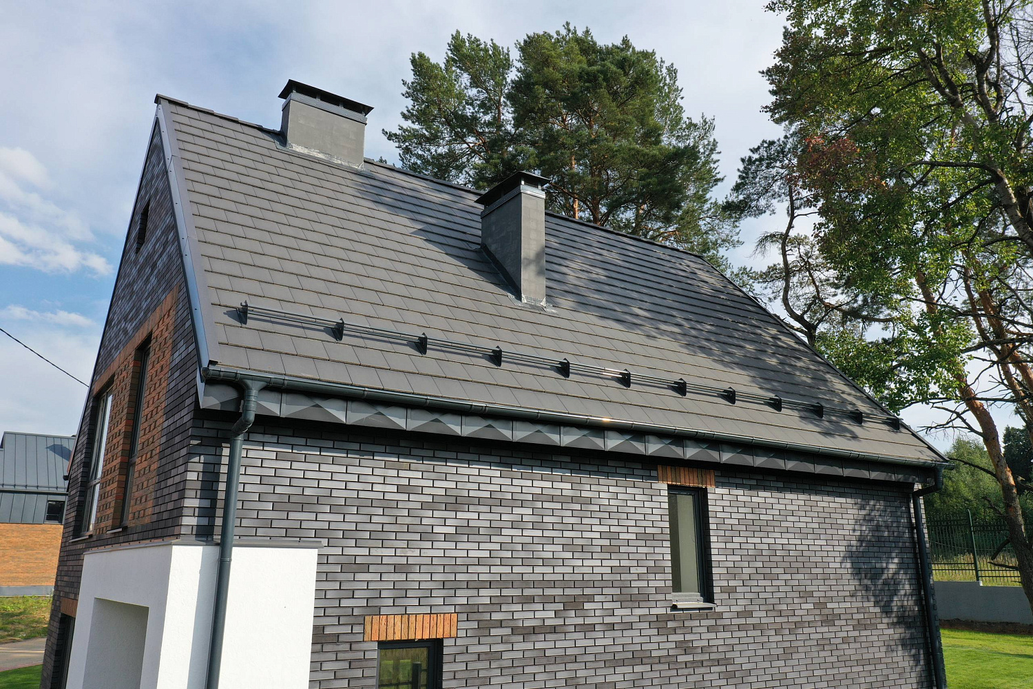 Совершенство геометрии: Плоская минеральная черепица Braas «Тегалит»