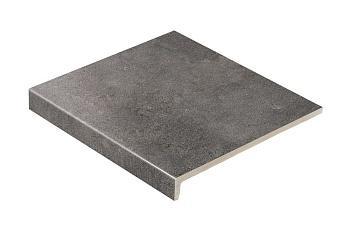 Ступень клинкерная прямоугольная рядовая Loftstufe STROEHER Zoe Anthracite 9430-973