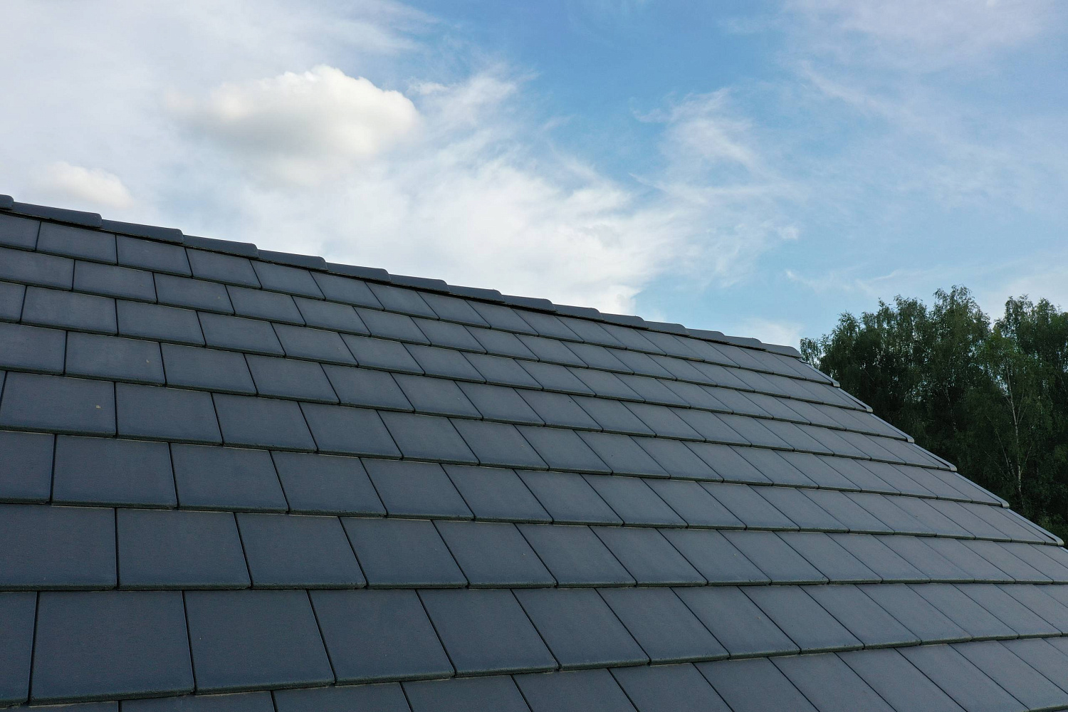 Совершенство геометрии: Плоская минеральная черепица Braas «Тегалит»