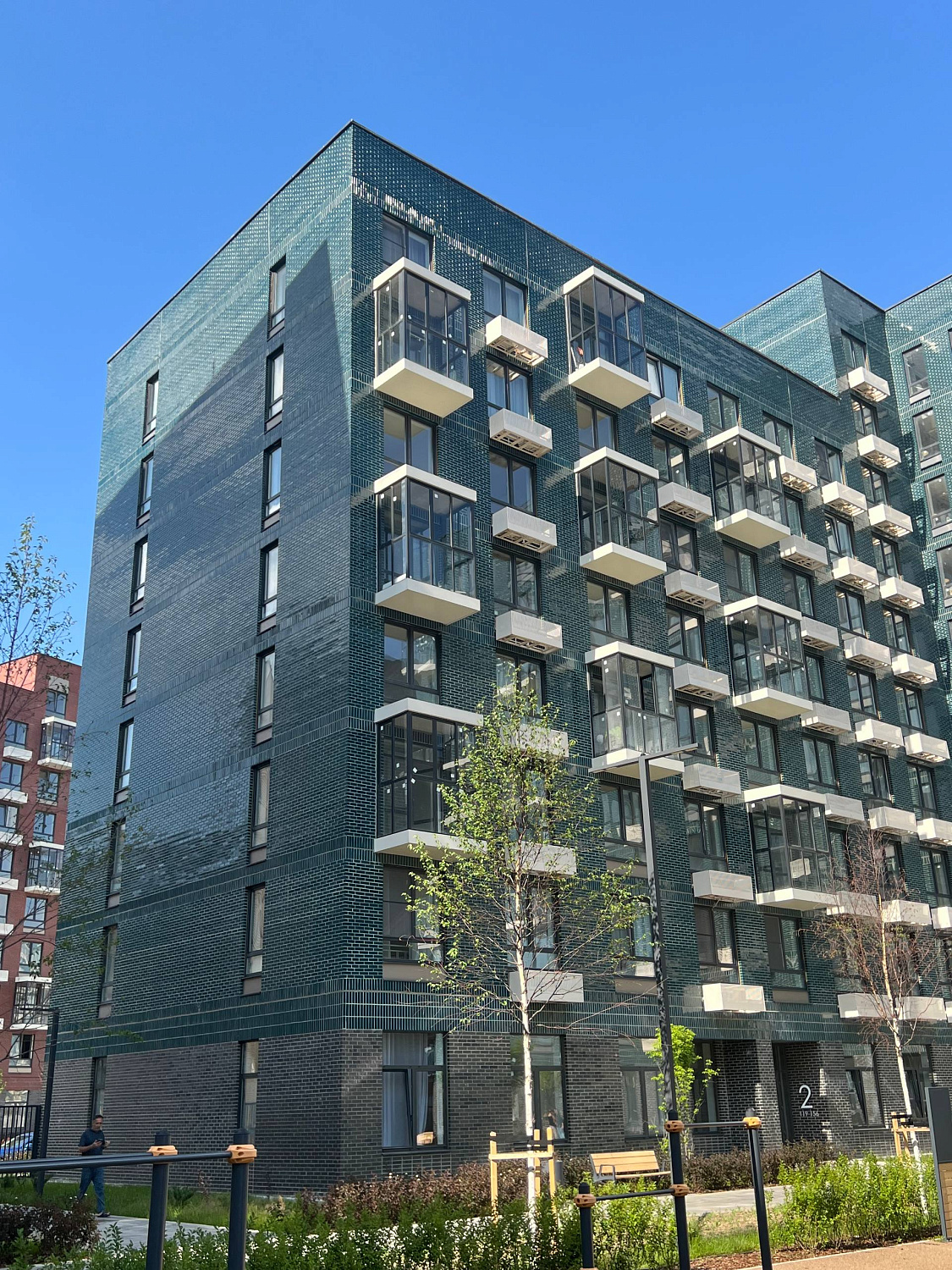 Стильный объект с глазурованным кирпичом RECKE